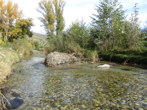 Grand Canal de la Rèche à Grône.