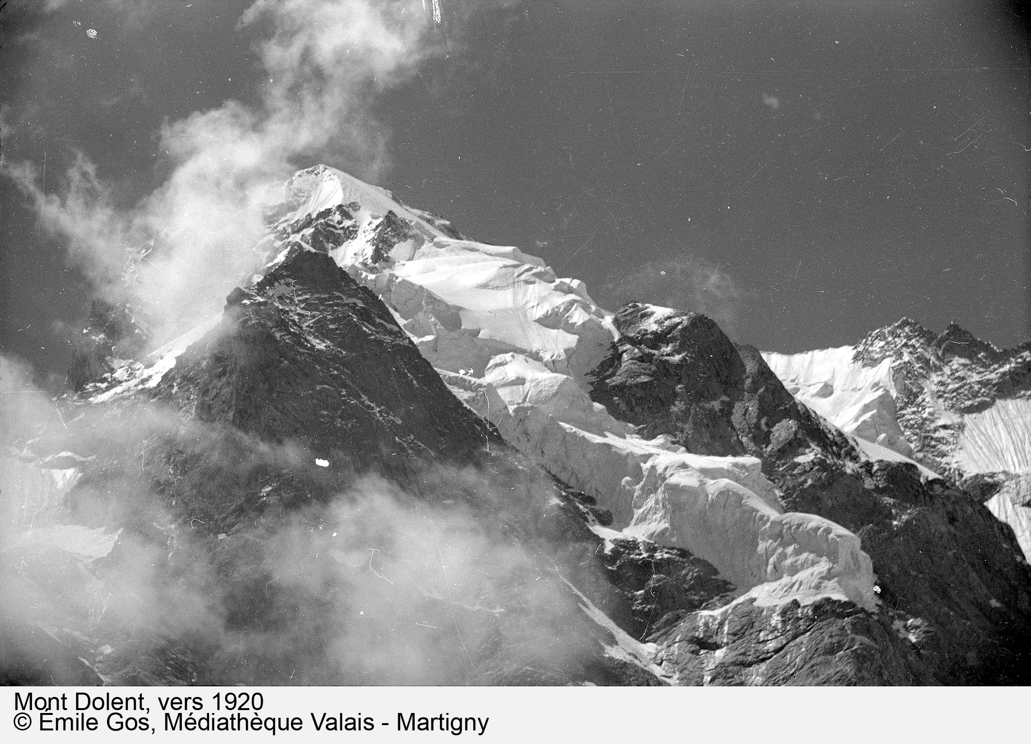 Mont Dolent, vers 1920